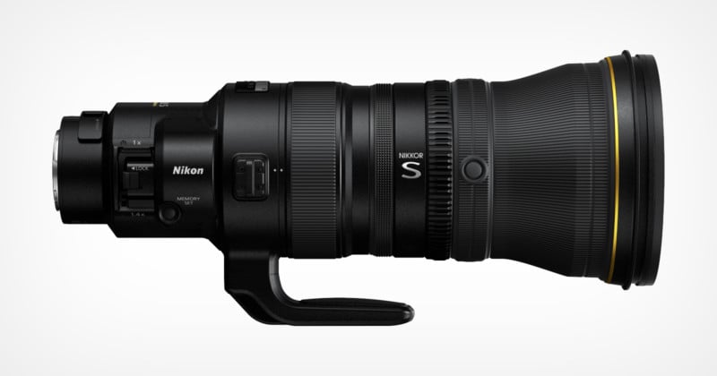 尼康推出售价14,000美元的Z-Mount 400mm f/2.8 TC VR S Lens | PetaPixel